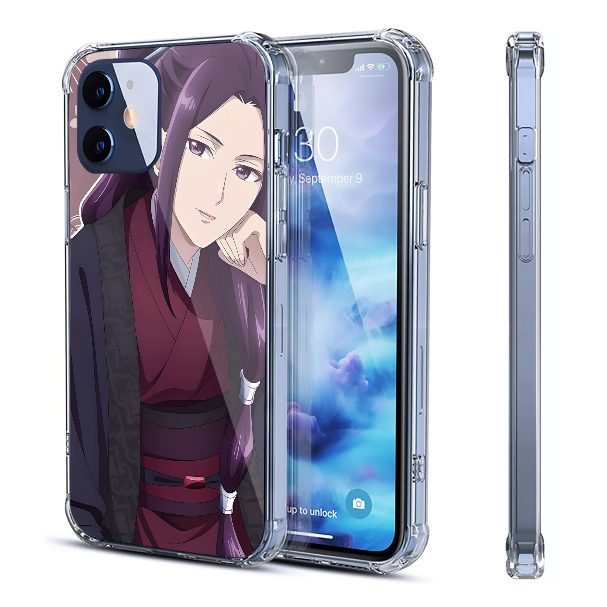 （画像用） 薬屋のひとりごと The Apothecary Diaries 【iPhone 12シリーズ対応】透明スマホケース（クリアソフトケース）